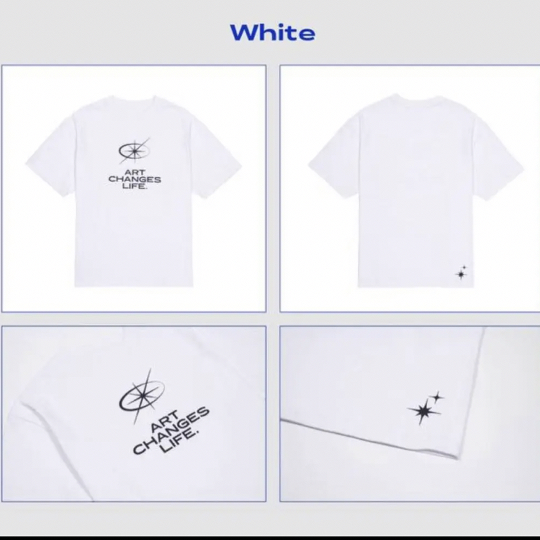 ATEEZ × Wonderwall ver.3  Tシャツ ホワイト