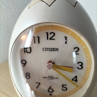 CITIZEN - シチズン レトロ 卵型 目覚まし時計 置き時計 昭和の通販