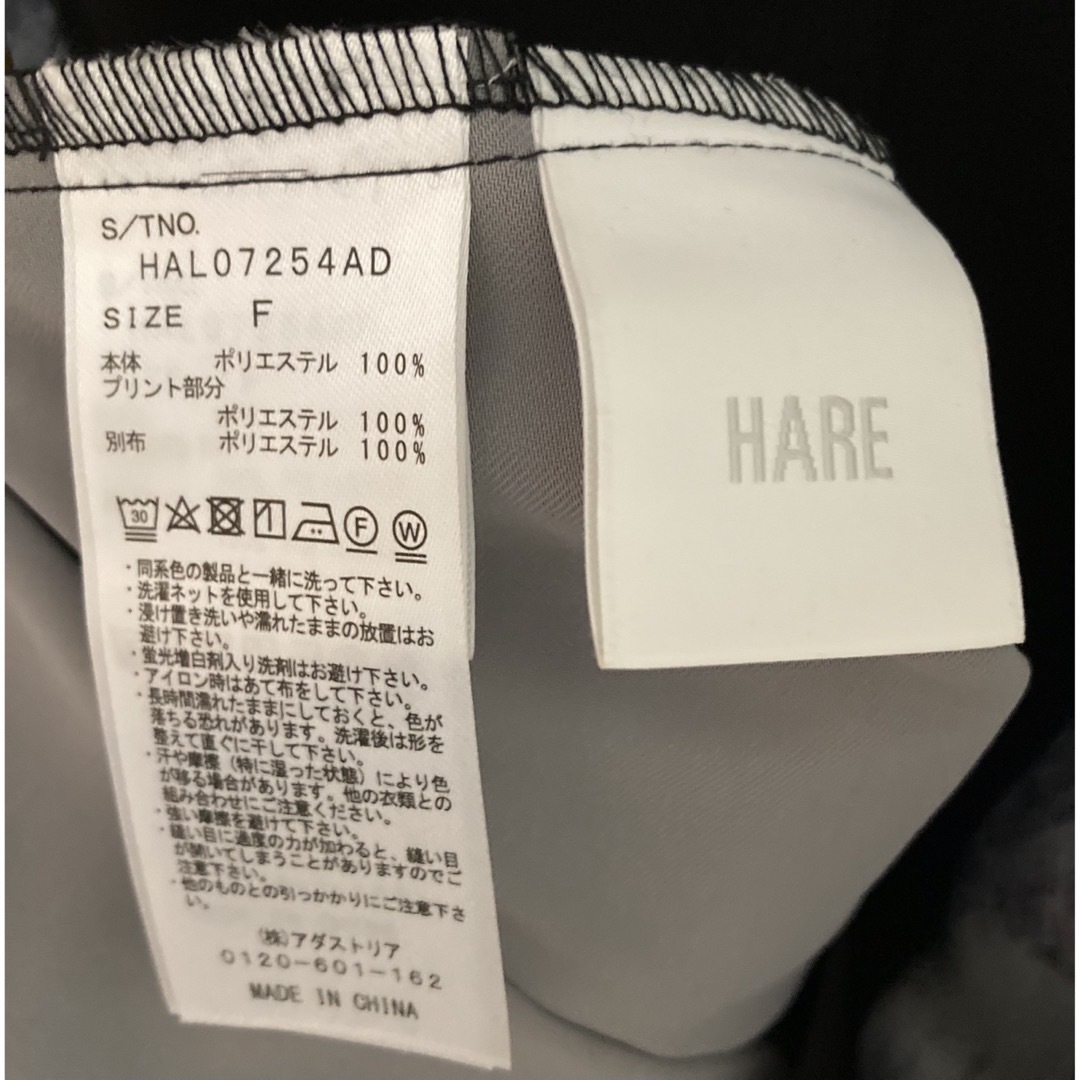 HARE(ハレ)のHARE（ハレ）シアーガラキリカエワンピース レディースのワンピース(ロングワンピース/マキシワンピース)の商品写真