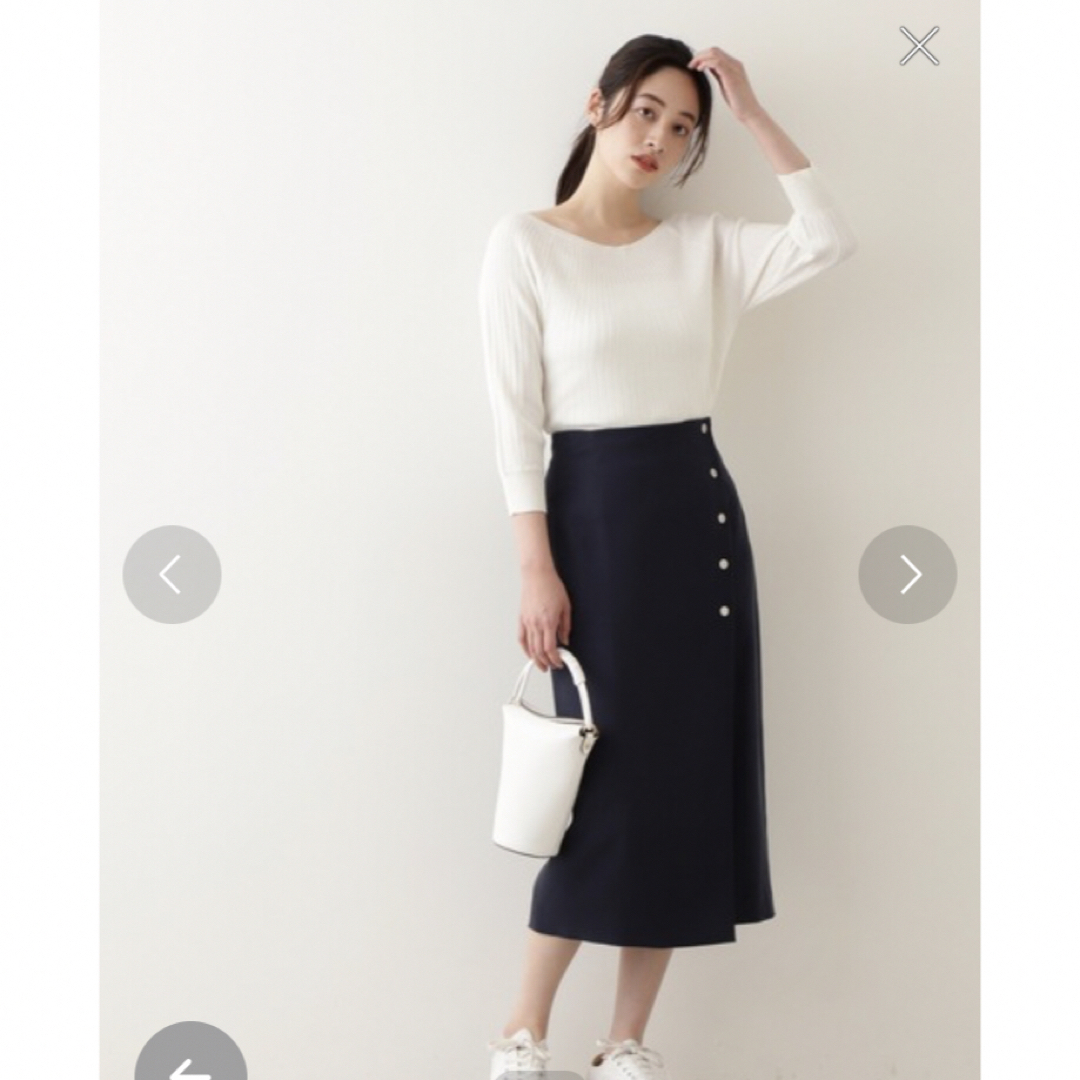 NATURAL BEAUTY BASIC - タイトスカート S navy／NATURAL BEAUTY BASIC