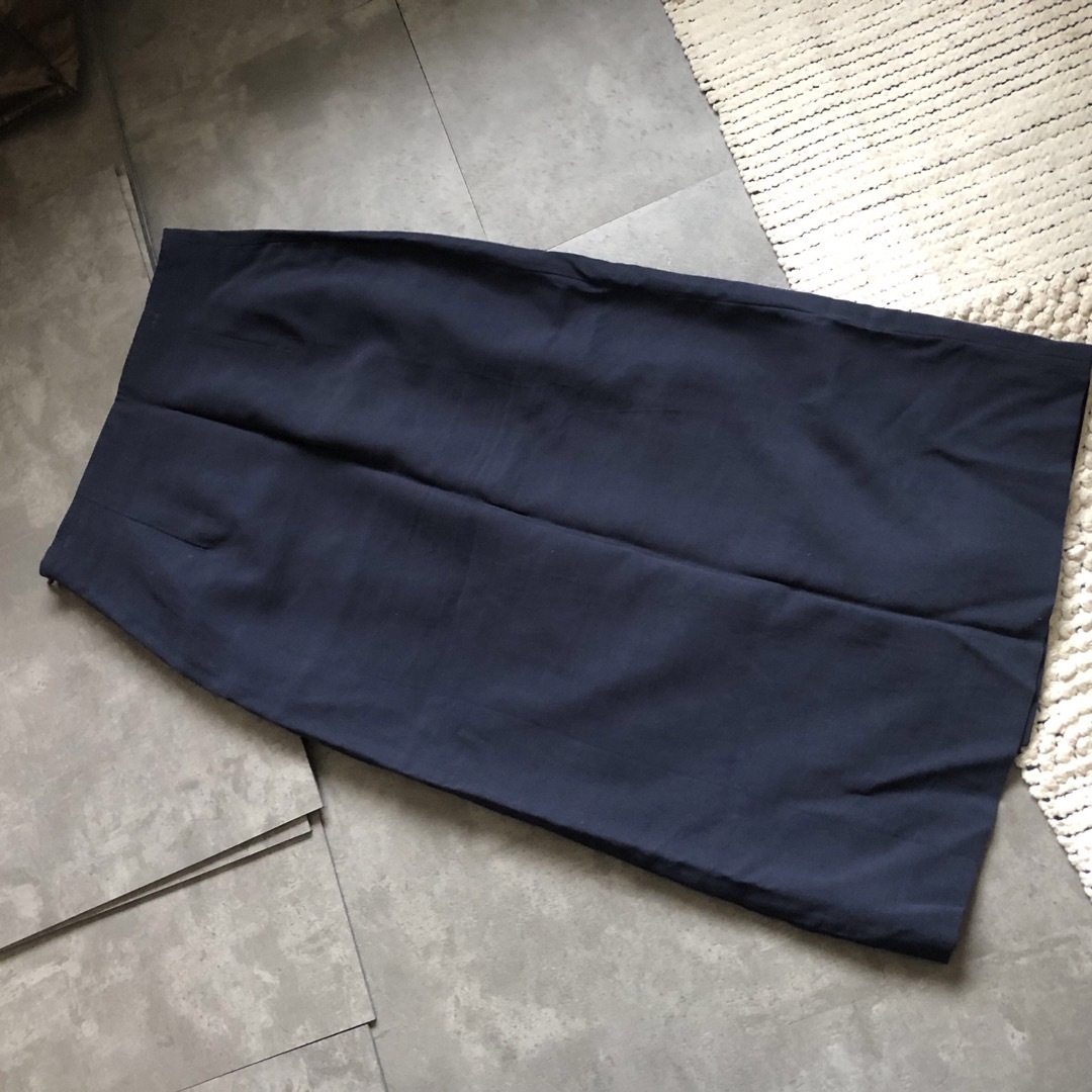 NATURAL BEAUTY BASIC(ナチュラルビューティーベーシック)のタイトスカート S navy／NATURAL BEAUTY BASIC レディースのスカート(ロングスカート)の商品写真