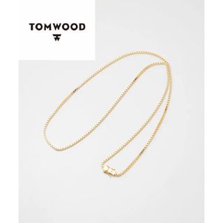 TOM WOOD - 新品 トムウッド ネックレス スクエア ゴールド 9K 定価