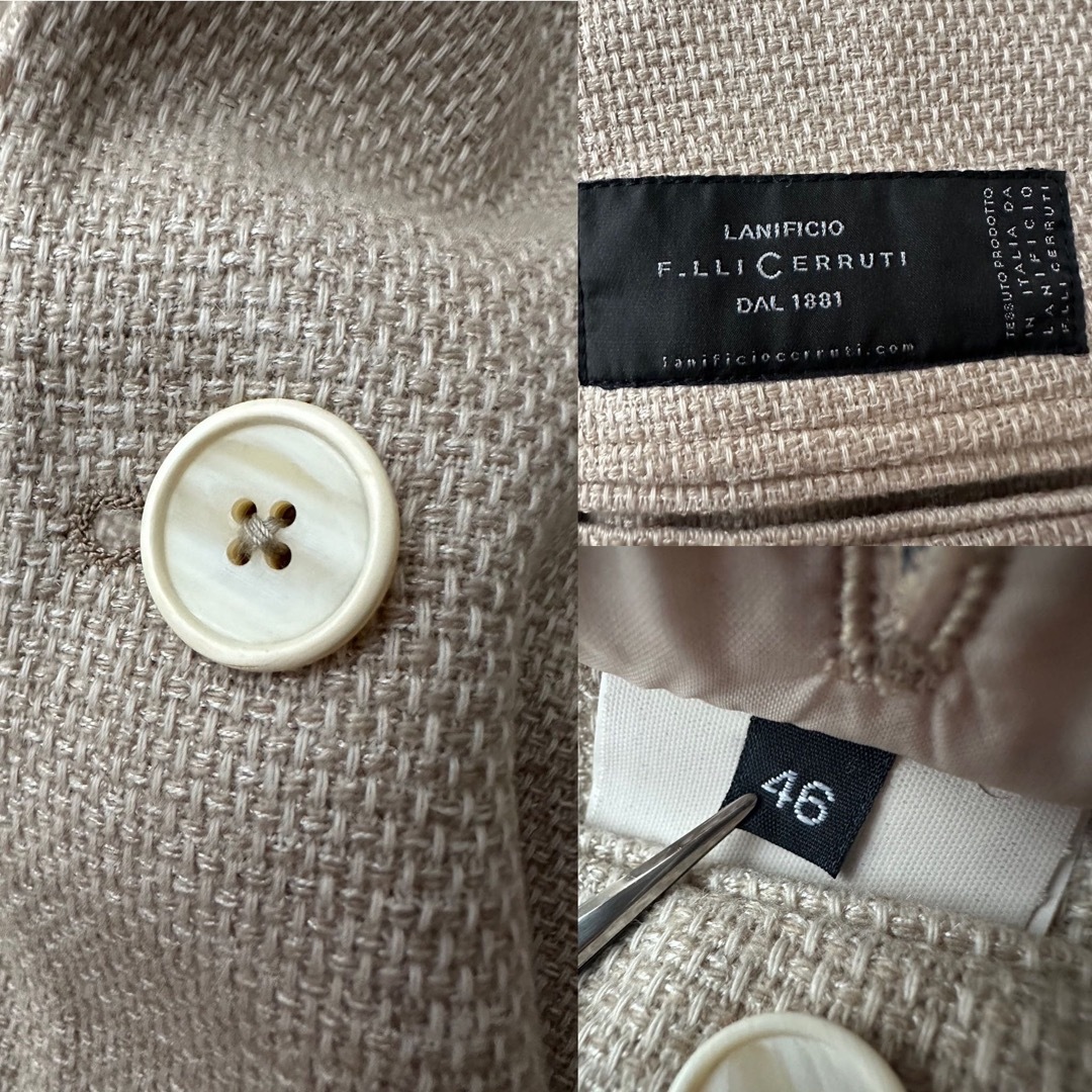 LARDINI - 定価18,7万 希少 ラルディーニ 3Bジャケット カシミア