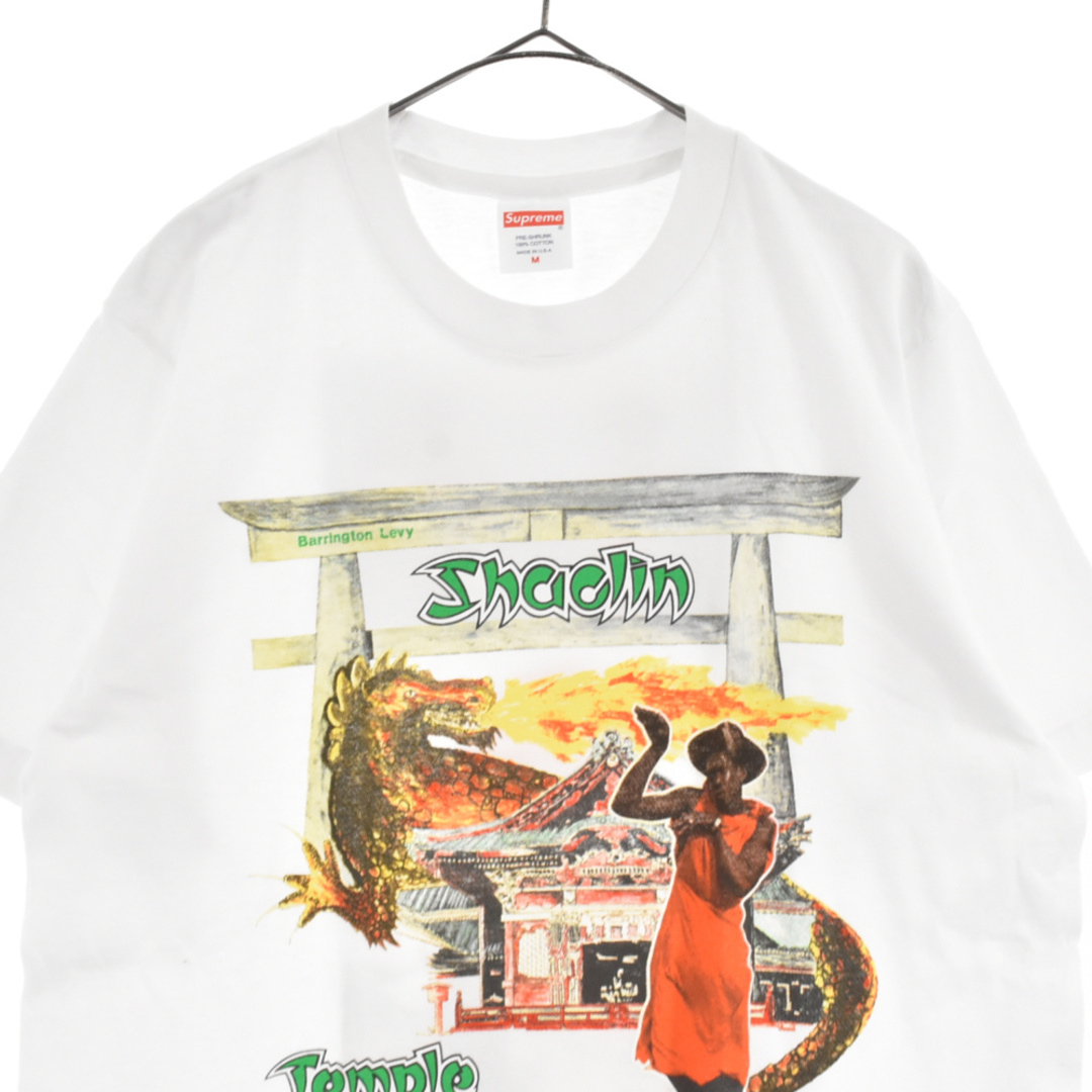 SUPREME シュプリーム 16SS Barrington Levy&Jah Life Shaolin Temple Tee バーリントン リーヴィ トップス プリント半袖Tシャツ カットソー ホワイト 2