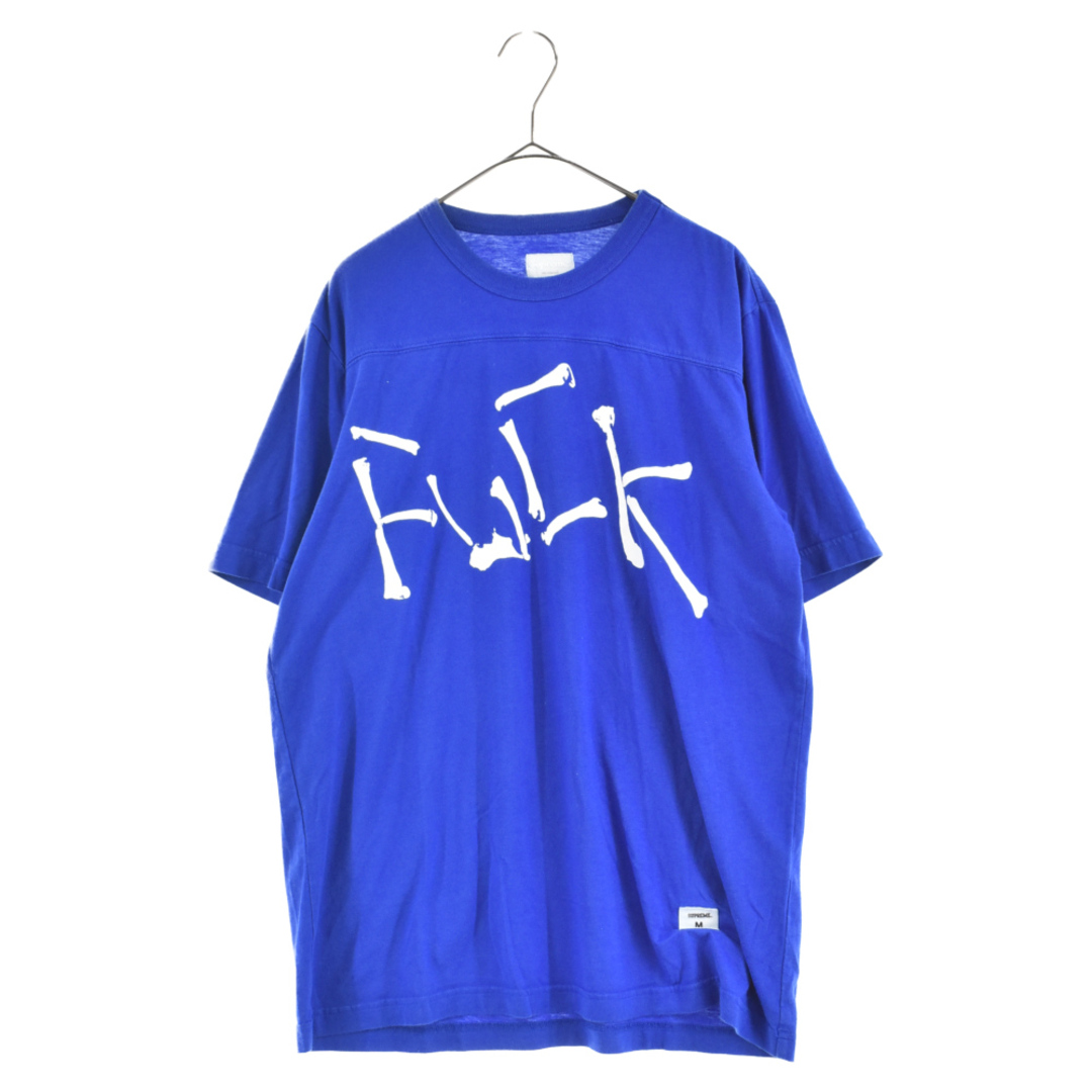 SUPREME シュプリーム 13SS Fuck Bones Tee ファック ボーン 半袖Tシャツ カットソー ブルー