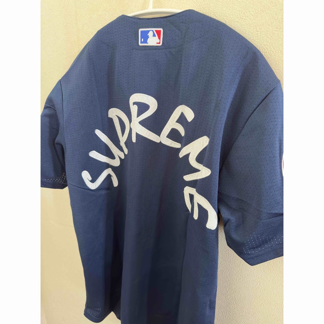 新作入荷SALE Supreme SUPREME NewYork Yankees Baseball Jerseyの通販 by  Fashion｜シュプリームならラクマ