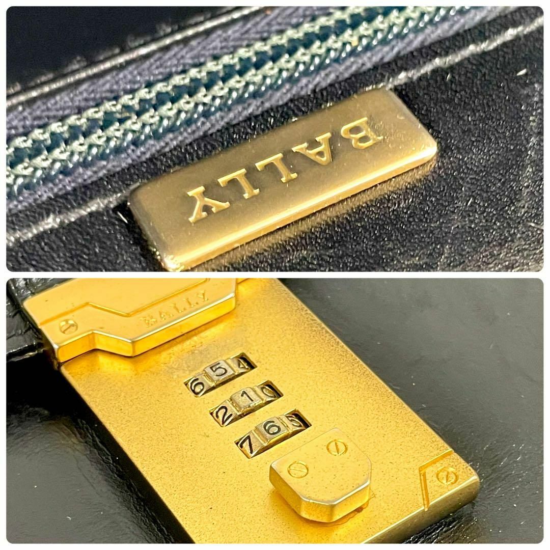 Bally - BALLY バリー ビジネスバッグ ブリーフケース 大容量 レザー