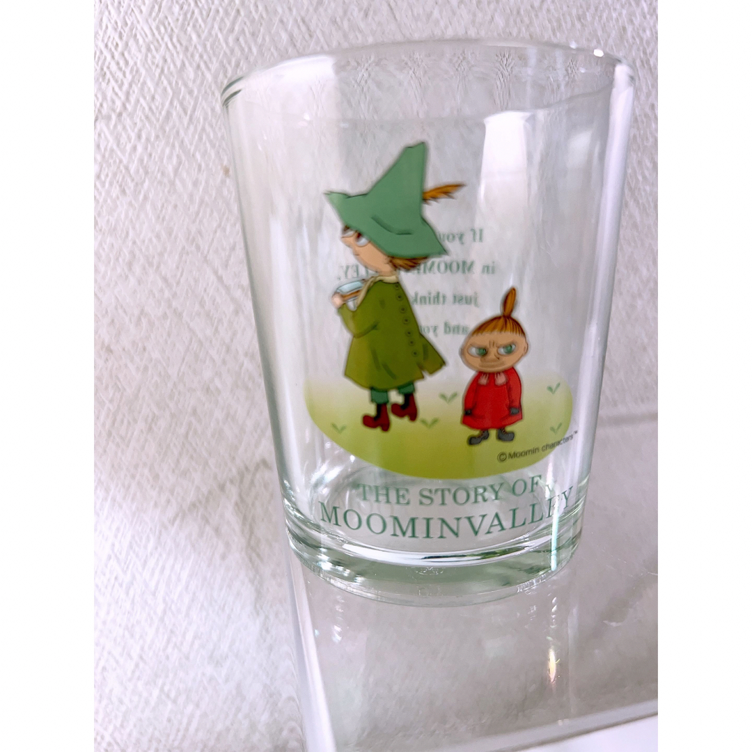 MOOMIN(ムーミン)の【MOOMIN】ムーミン プレート＆グラス セット ６点 スナフキン＆ミー インテリア/住まい/日用品のキッチン/食器(食器)の商品写真