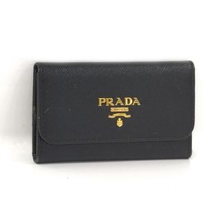 PRADA プラダ 6連キーケース サフィアーノ レザー アイボリー 付属品