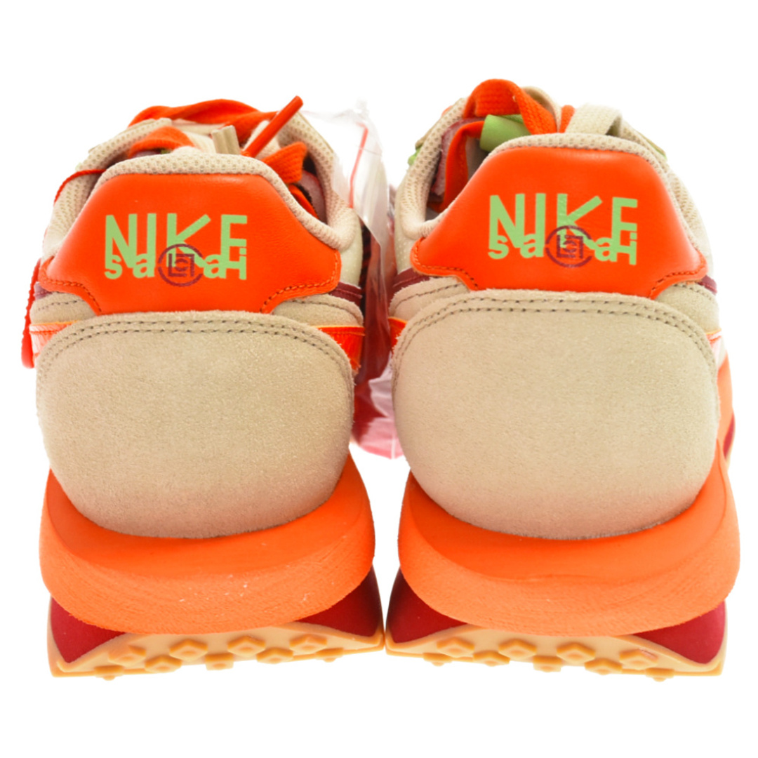 NIKE ナイキ ×sacai×CLOT LD WAFFLE ORANGE BLAZE DH1347-100 クロット サカイ LD ワッフル オレンジ ブレイズ ローカットスニーカー US9.5/27.5cm