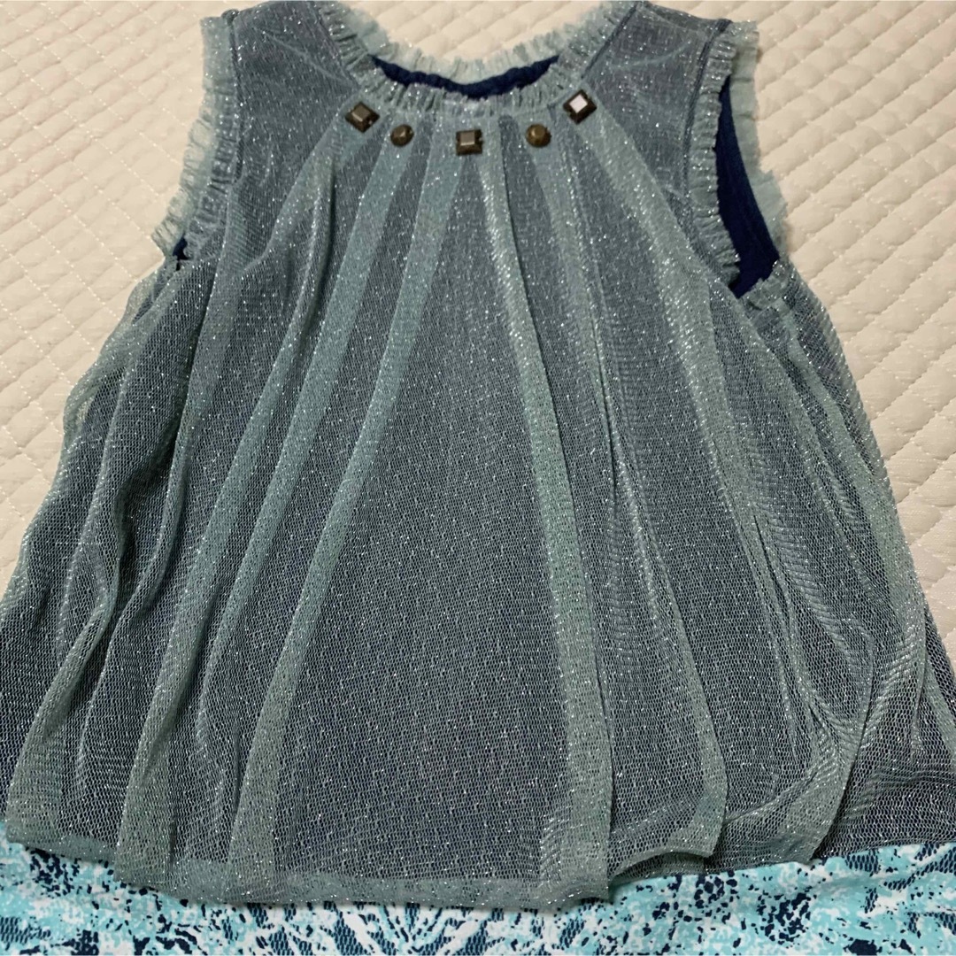 ANNA SUI mini(アナスイミニ)の美品　アナスイ　ミニ　ワンピース キッズ/ベビー/マタニティのキッズ服女の子用(90cm~)(ワンピース)の商品写真