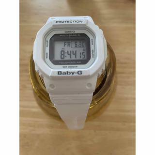 ベビージー(Baby-G)のBABY-G ホワイト BGD-5000-7JF(腕時計(デジタル))