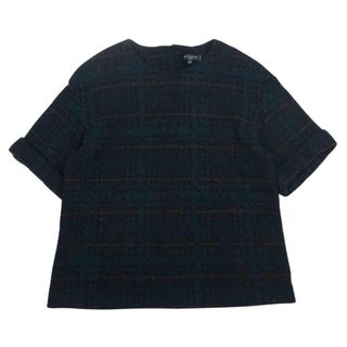 エトロ(ETRO)のETRO エトロ 162-18617-0638 半袖 ニット 背面ジップ マルチカラー系 42【中古】(ニット/セーター)