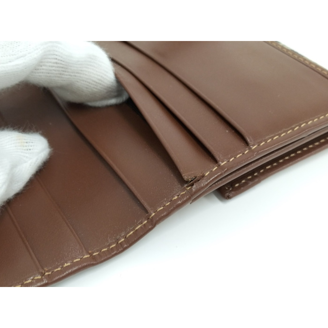 BURBERRY - Burberry 二つ折り 長財布 チェック柄 レザー PVC BURBERRY - Burberry 二つ折り 長財布 チェック柄 レザー PVC