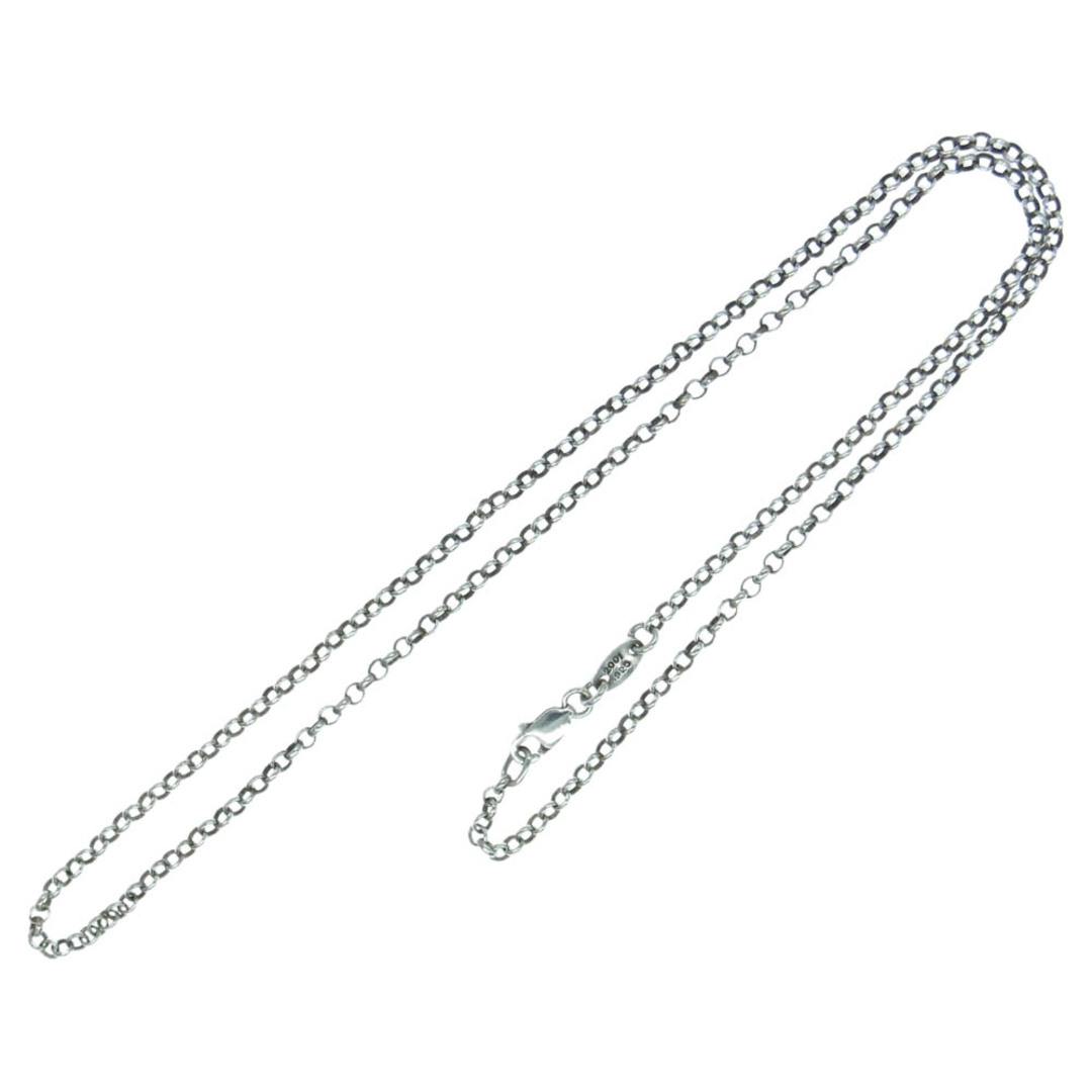 CHROME HEARTS クロムハーツ（原本無） ネックレス NECKCHAIN R18 ロールチェーン 18inch 18インチ ネックレス シルバー系