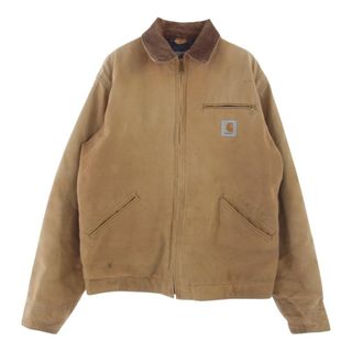 カーハート(carhartt)のCarhartt カーハート ジャケット 68LJT ヴィンテージ デトロイト ジャケット ダック ブランケット ライナー付き ライトブラウン系 ブラウン系 42【中古】(その他)