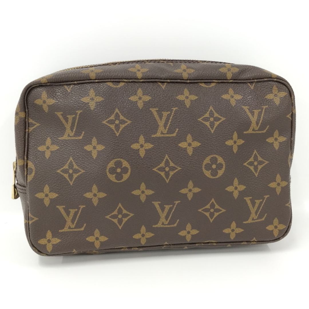 ーー素材ラインLOUIS VUITTON トゥルーストワレット23 バニティバッグ モノグラム