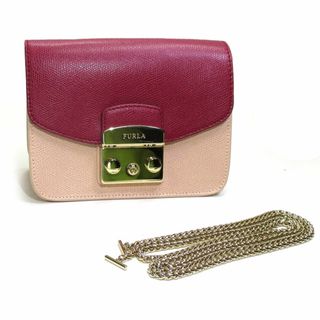 フルラ(Furla)のFURLA メトロポリス クロスボディバッグ チェーン ショルダーバッグ レザー(ショルダーバッグ)