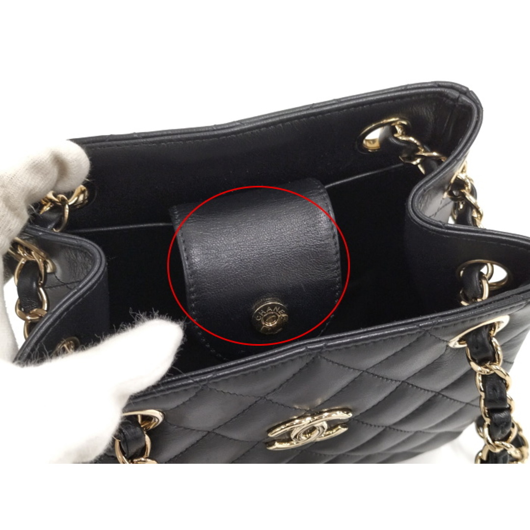 CHANEL - CHANEL マトラッセ チェーン ショルダーバッグ CHANEL - CHANEL マトラッセ チェーン ショルダーバッグ