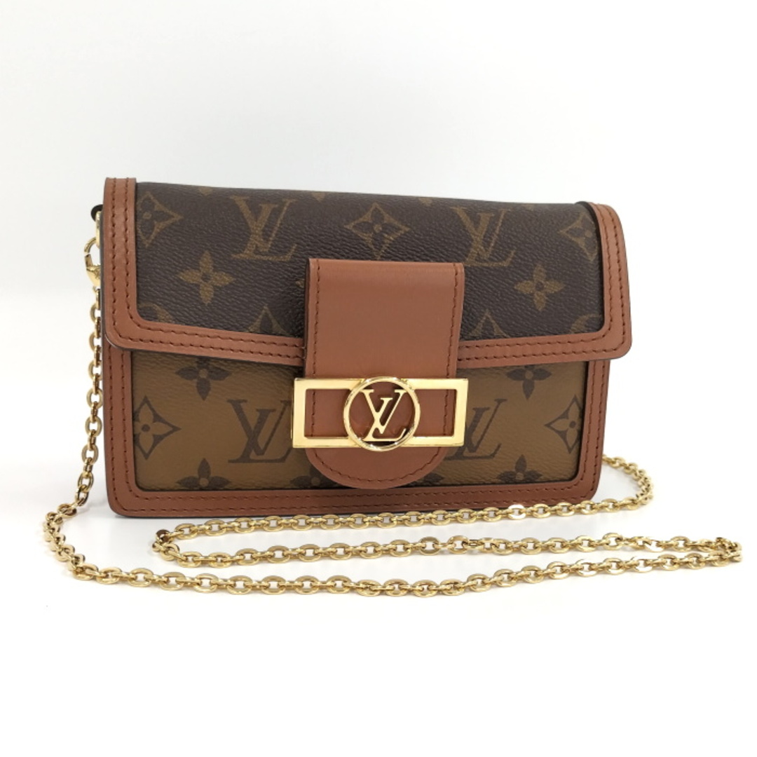 LOUIS VUITTON ドーフィーヌMM チェーンショルダーバッグ