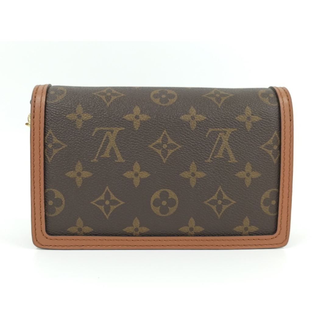 LOUIS VUITTON ドーフィーヌMM チェーンショルダーバッグ