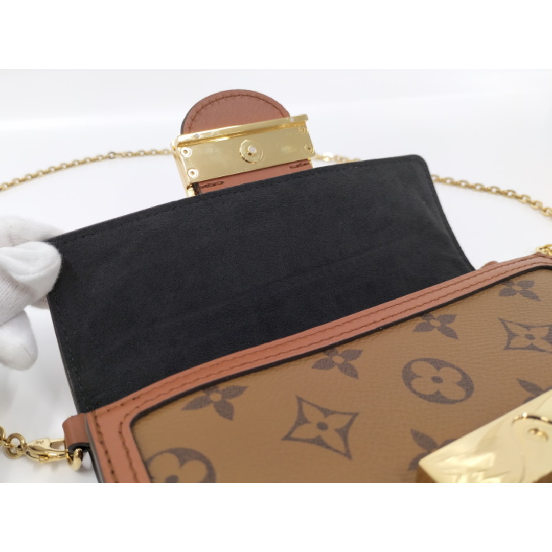 LOUIS VUITTON ドーフィーヌMM チェーンショルダーバッグ