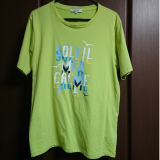 エーグル(AIGLE)のAIGLE Tシャツ サイズL ライトグリーン系 クーポン ポイント(Tシャツ/カットソー(半袖/袖なし))