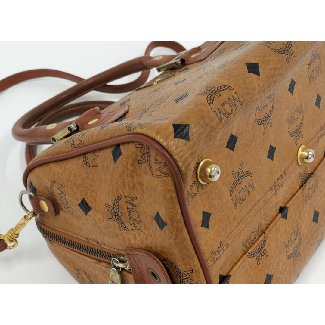MCM - MCM 2WAY ミニボストン ショルダーバッグ ヴィセトス MCM - MCM 2WAY ミニボストン ショルダーバッグ ヴィセトス