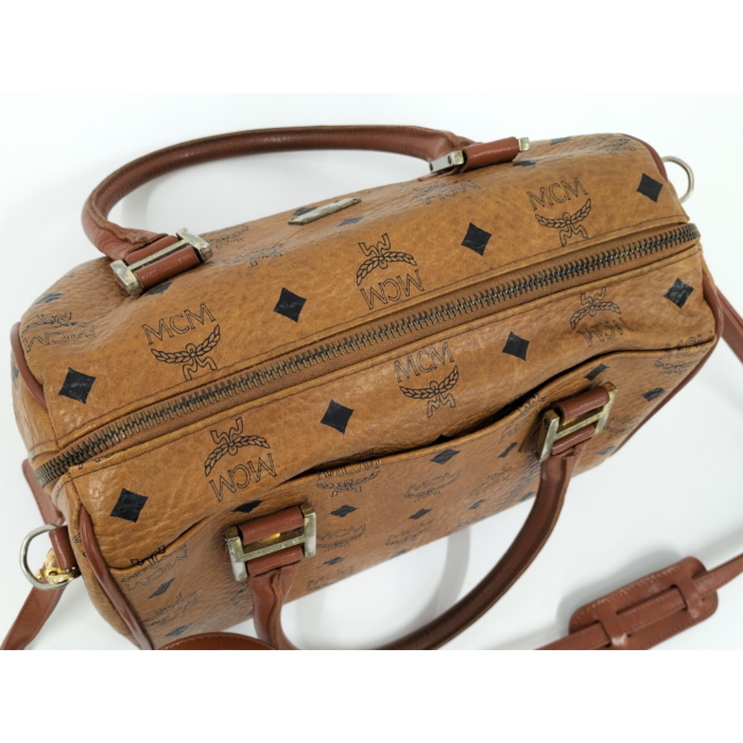 MCM - MCM 2WAY ミニボストン ショルダーバッグ ヴィセトス MCM - MCM 2WAY ミニボストン ショルダーバッグ ヴィセトス