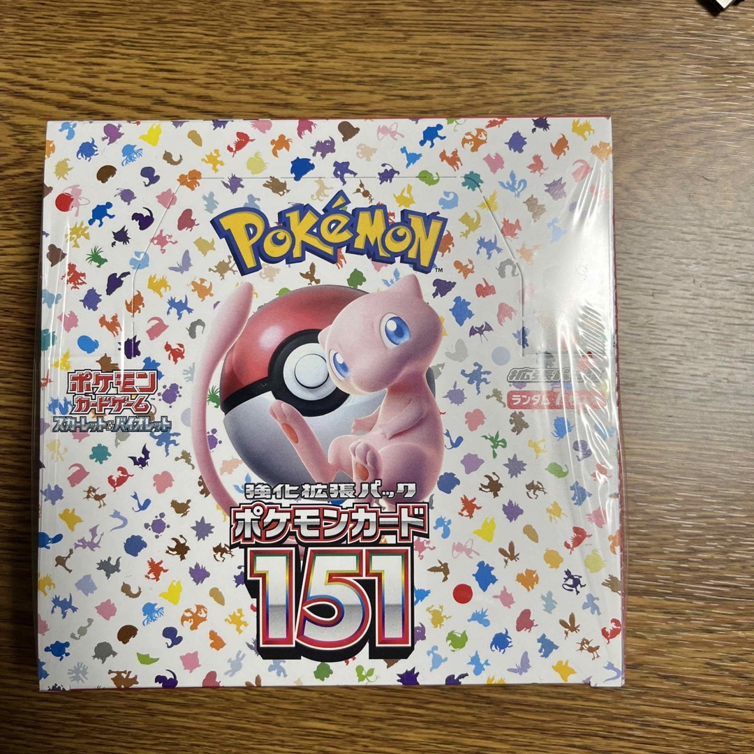 ポケモンカード151 新品　シュリンク付き　ボックス