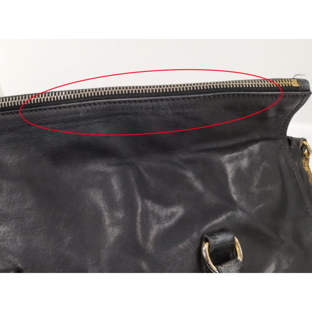 miumiu(ミュウミュウ)のmiumiu ショルダーバッグ レザー ブラック レディースのバッグ(ショルダーバッグ)の商品写真