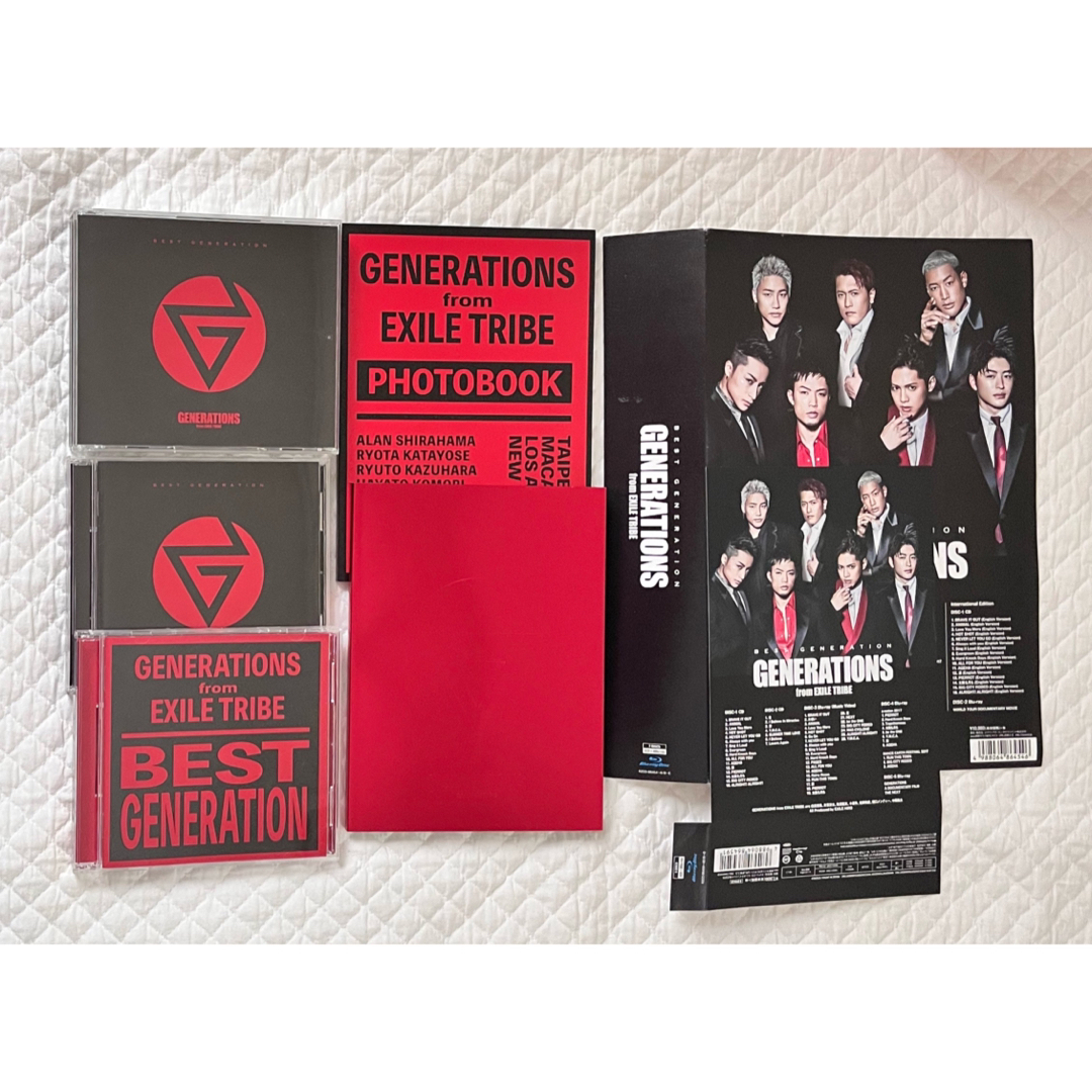 GENERATIONS(ジェネレーションズ)のBEST GENERATION（数量限定生産盤/Blu-ray Disc4枚付） エンタメ/ホビーのCD(ポップス/ロック(邦楽))の商品写真