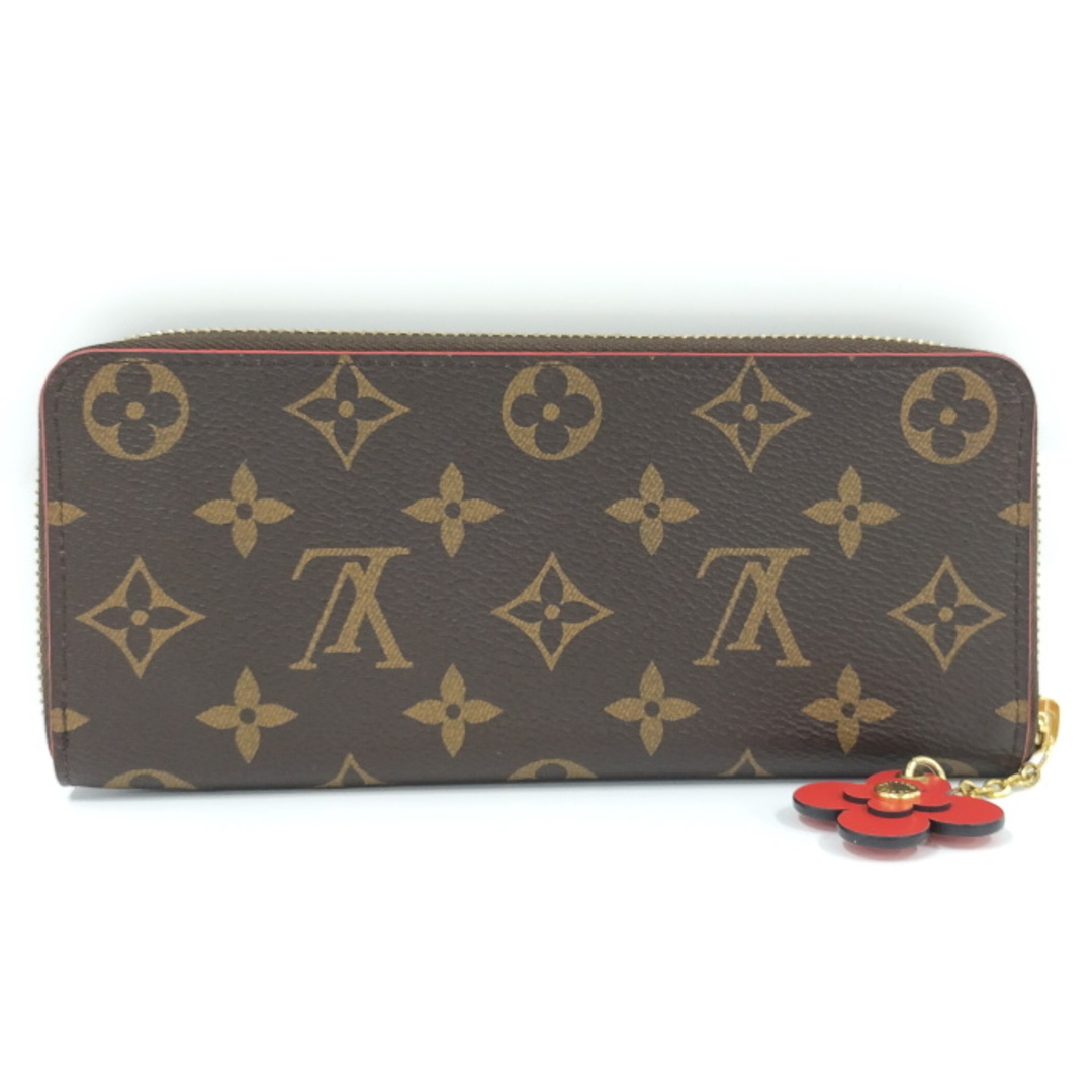 LOUIS VUITTON(ルイヴィトン)のLOUIS VUITTON ポルトフォイユ クレマンス ラウンドファスナー レディースのファッション小物(財布)の商品写真