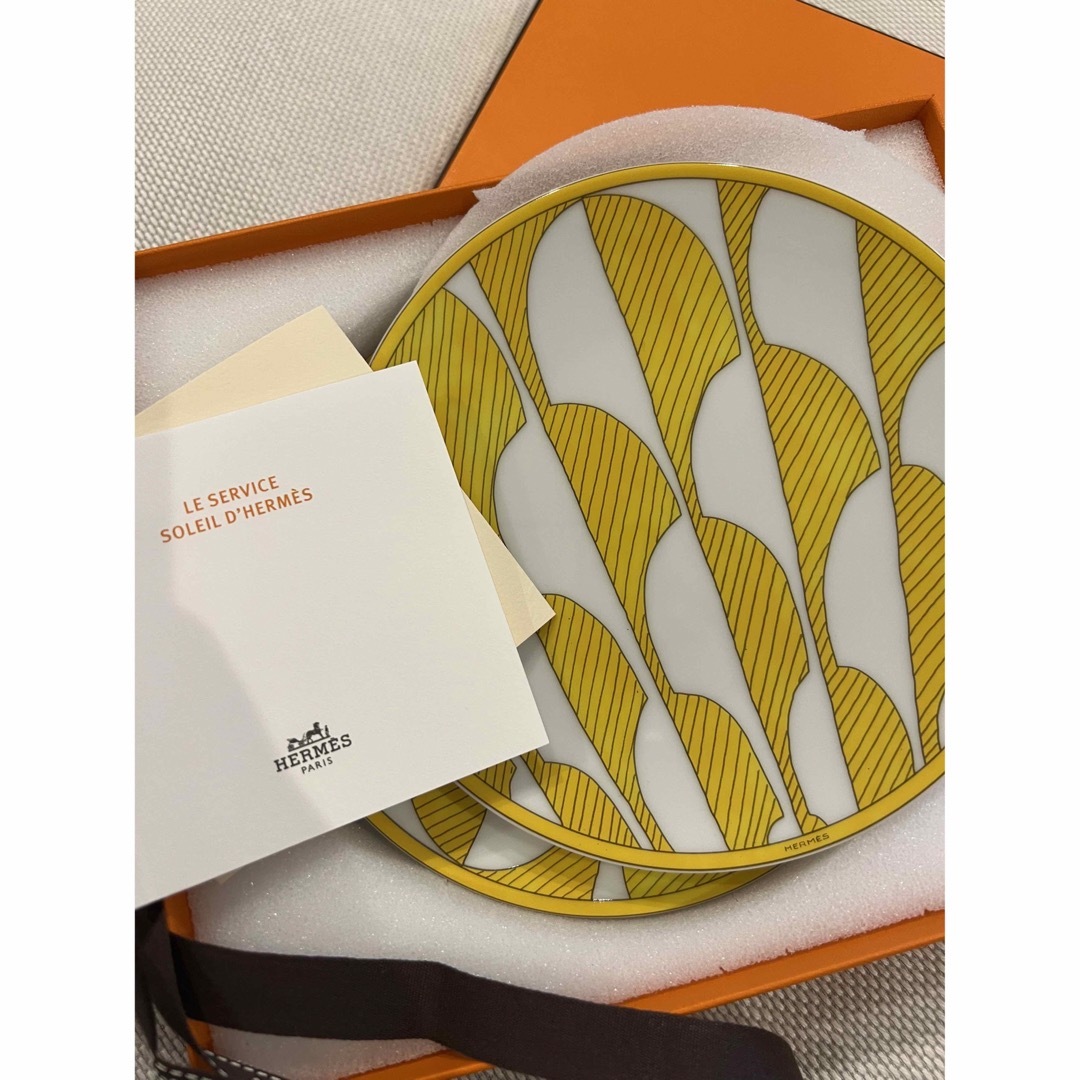 新品　HERMES エルメス　ソレイユ　パンプレート