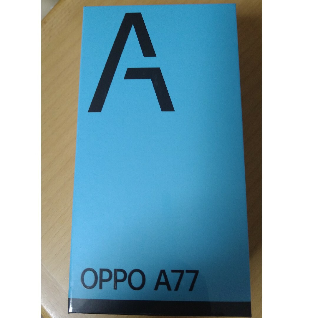 OPPO A77 SMフリー ブラックSIMフリー
