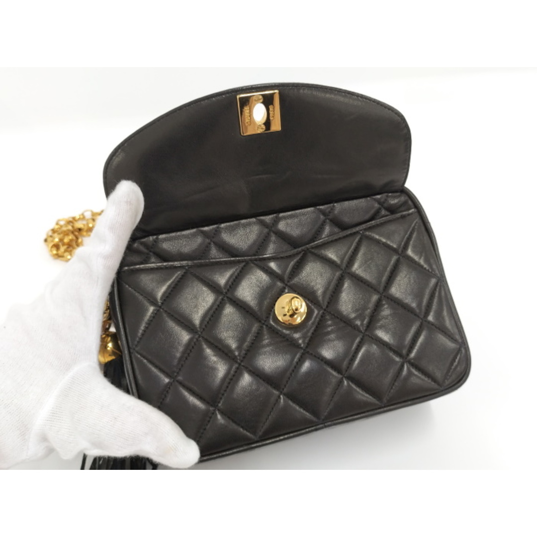 CHANEL - CHANEL ダイアナ チェーン ショルダーバッグ フリンジ CHANEL - CHANEL ダイアナ チェーン ショルダーバッグ フリンジ