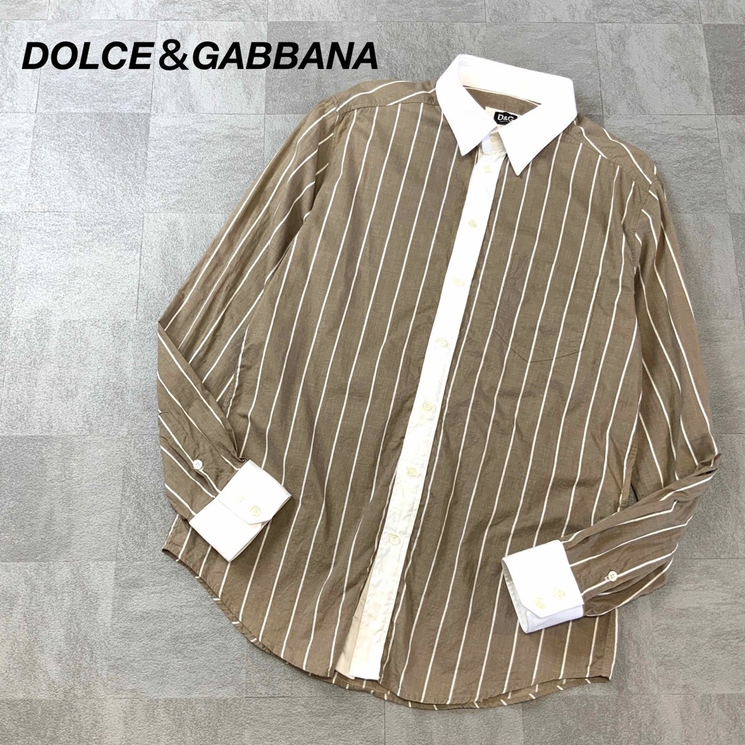 エクルベージュ 美品Dolce \u0026 Gabbana ドルチェ\u0026ガッバーナ