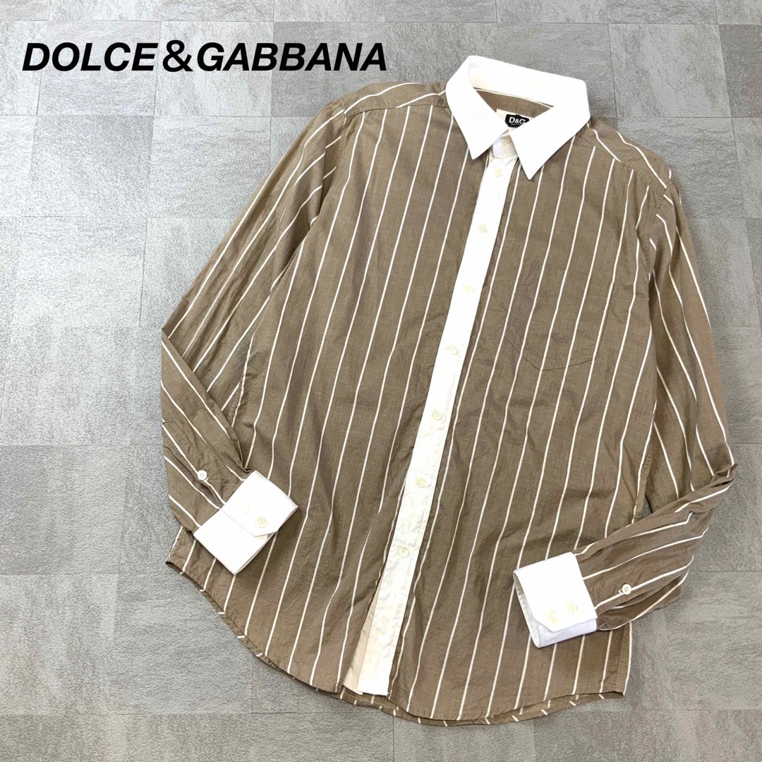 DOLCE&GABBANA - イタリア製 DOLCE＆GABBANA D&G ストライプ ドレス ...