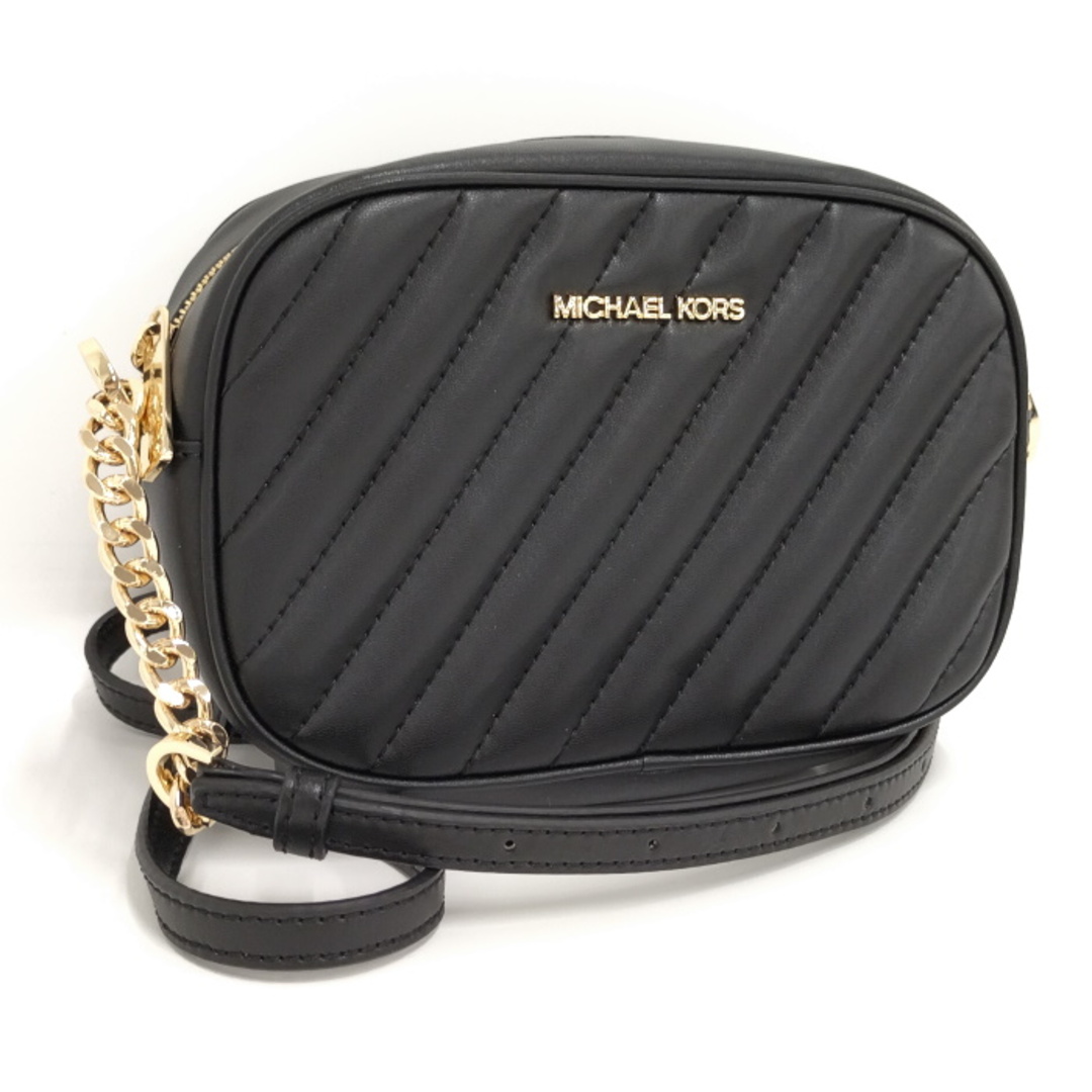 MICHAEL KORS ショルダーバッグ レザー ブラック | フリマアプリ ラクマ