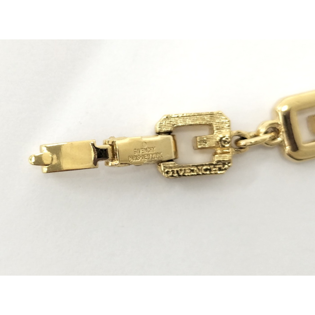 GIVENCHY ネックレス ロゴ ゴールド メッキ