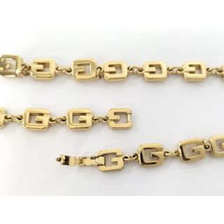 GIVENCHY - GIVENCHY ネックレス ロゴ ゴールド メッキの通販 by