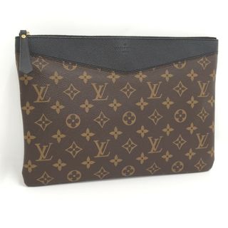 ルイヴィトン(LOUIS VUITTON)のLOUIS VUITTON デイリーポーチ クラッチバッグ ノワール モノグラム(クラッチバッグ)