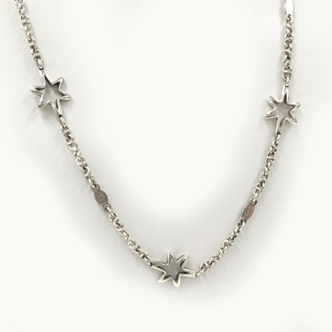 Georg Jensen - Georg Jensen スター シルバー ネックレス SV925 Georg Jensen - Georg Jensen スター シルバー ネックレス SV925