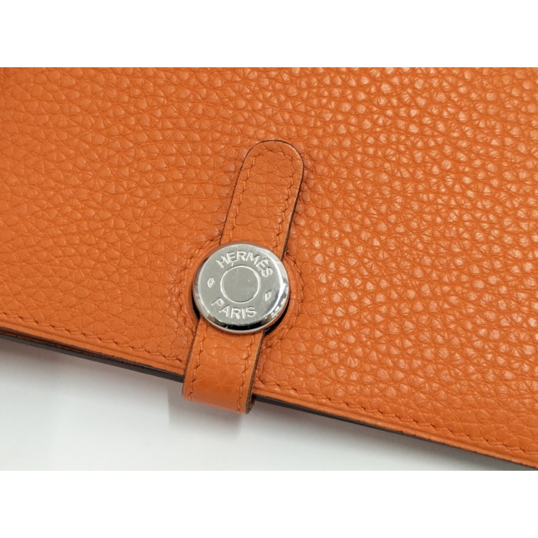 HERMES - HERMES ドゴンGM 二つ折り長財布 ポーチ付き レザー HERMES - HERMES ドゴンGM 二つ折り長財布 ポーチ付き レザー