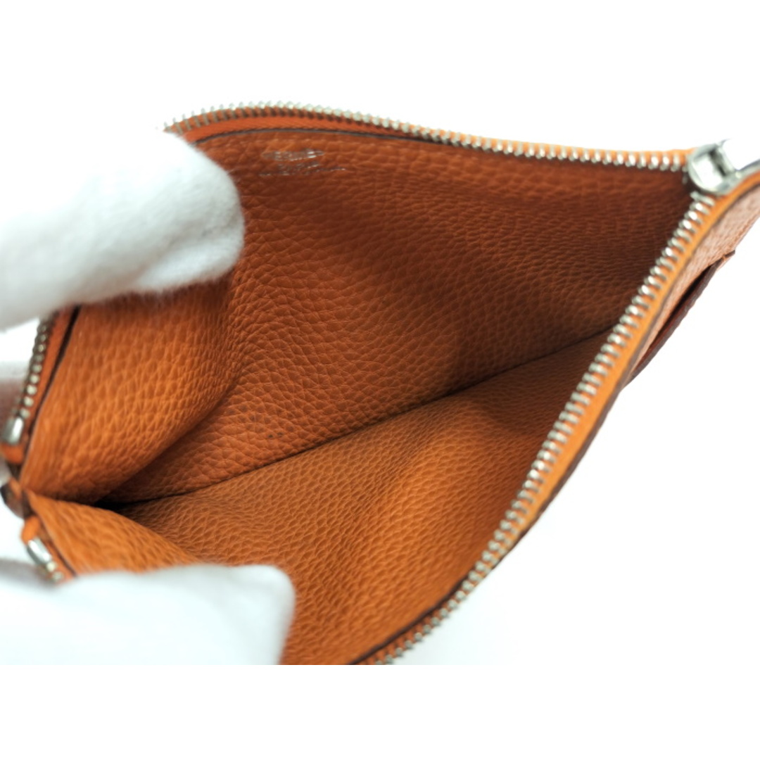 HERMES - HERMES ドゴンGM 二つ折り長財布 ポーチ付き レザー HERMES - HERMES ドゴンGM 二つ折り長財布 ポーチ付き レザー