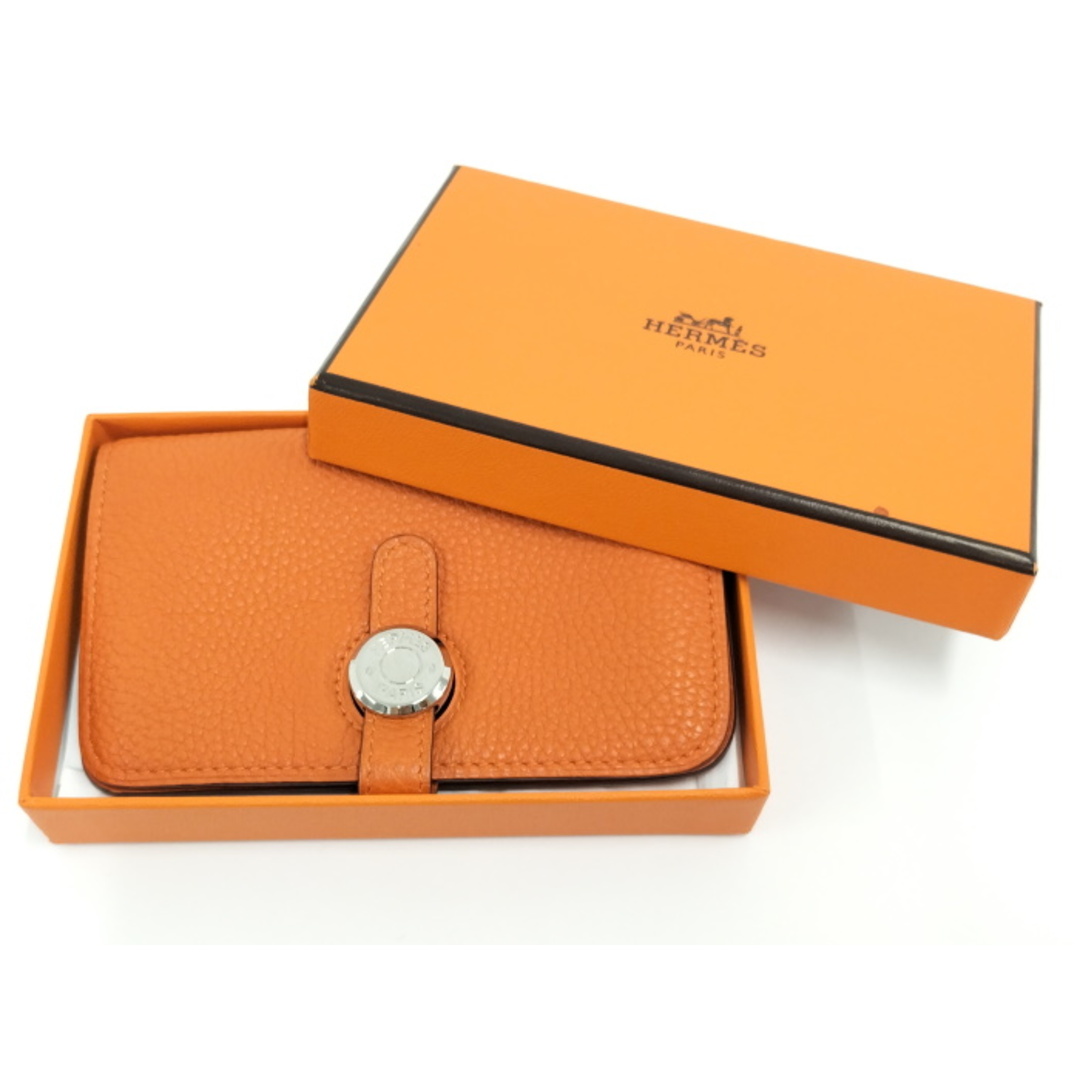 HERMES - HERMES ドゴン 二つ折りコンパクト カード 名刺 定期 HERMES - HERMES ドゴン 二つ折りコンパクト カード 名刺 定期