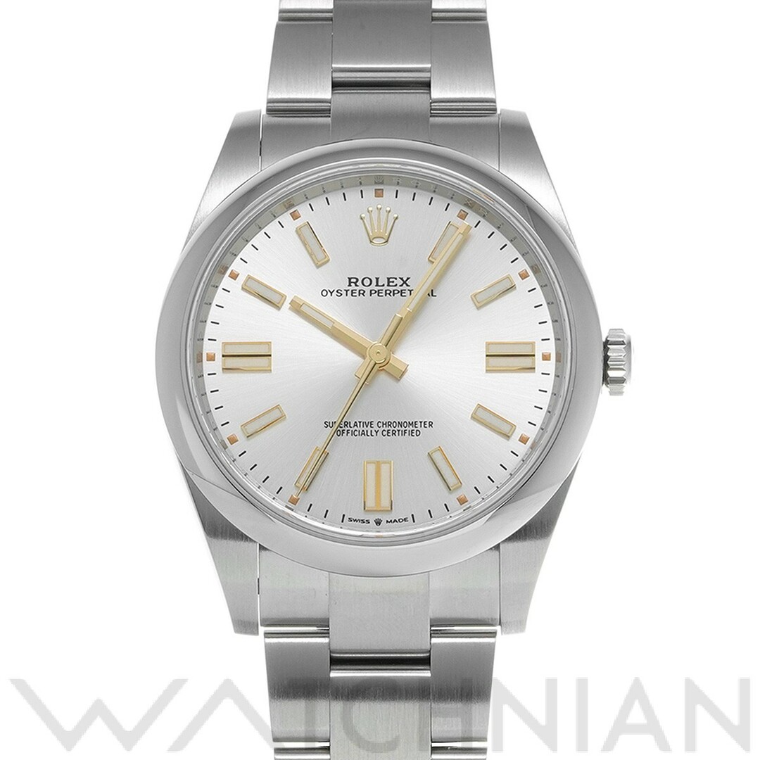 【超お買い得！】中古 ロレックス ROLEX 124300 ランダムシリアル シルバー メンズ 腕時計