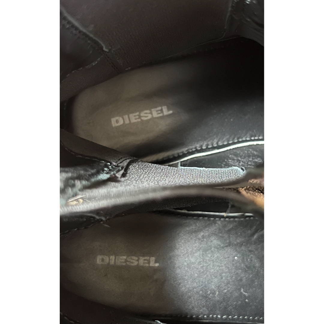 DIESEL(ディーゼル)のディーゼル DIESEL サイドゴア ショート ブーツ メンズの靴/シューズ(ブーツ)の商品写真