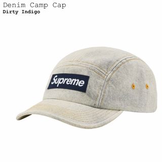 シュプリーム(Supreme)のSupreme Denim Camp Cap Dirty Indigシュプリーム(キャップ)