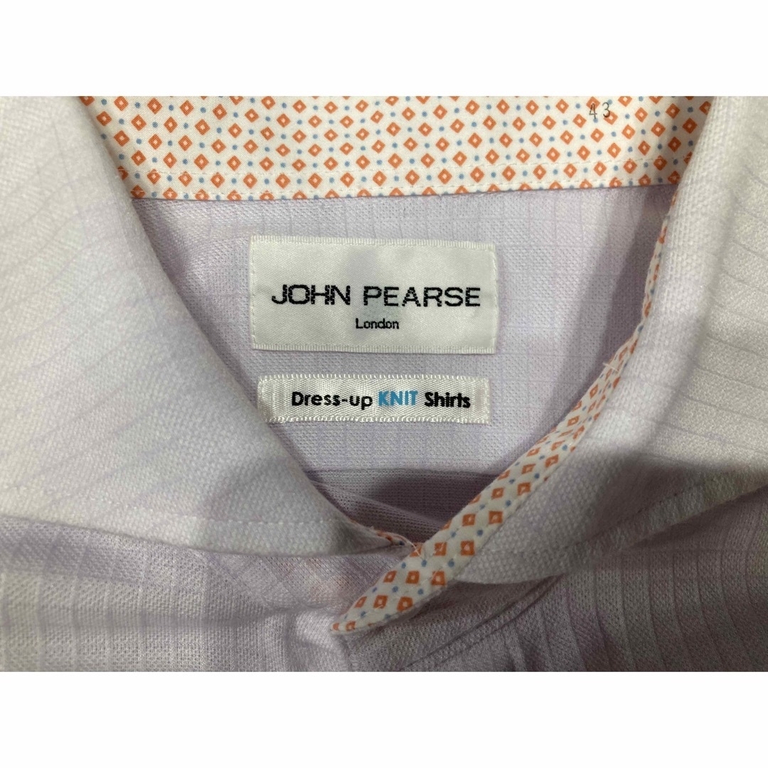 KONAKA(コナカ)のジョンピアースロンドン JOHN PEARSE 半袖 ニット シャツ メンズのトップス(シャツ)の商品写真